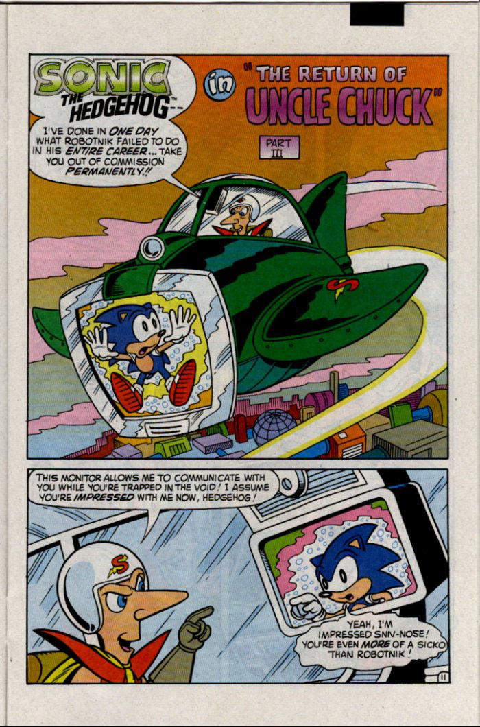 Sonic - Archie Adventure Series January 1996 Page 11